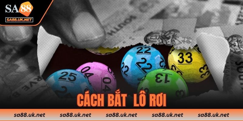 cách bắt lô rơi